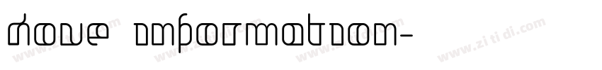 KONE Information字体转换